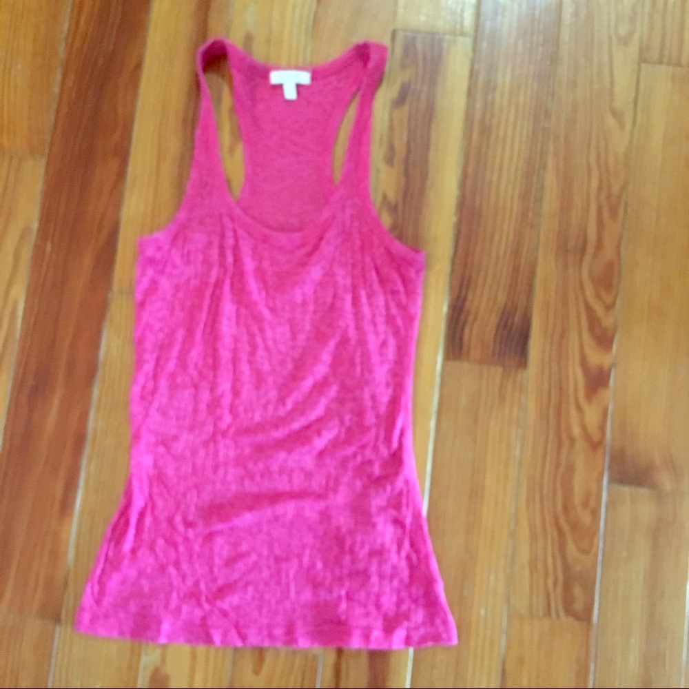 Delia’s Hot Pink Racerback Tank